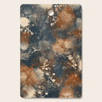 Earth watercolor splashes Cutting Board Gallery Image 1