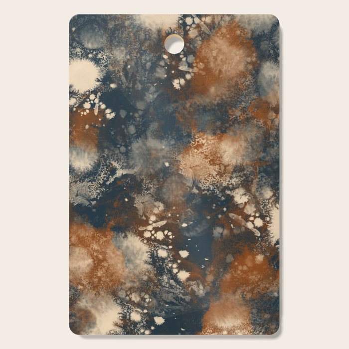 Earth watercolor splashes Cutting Board Gallery Image 1
