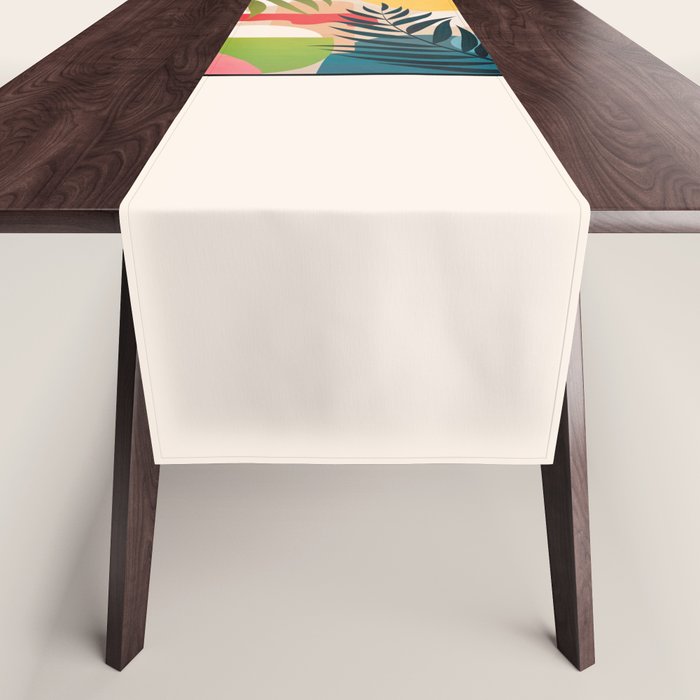 Sunrise Garden 1  Table Runner Gallery Image 1