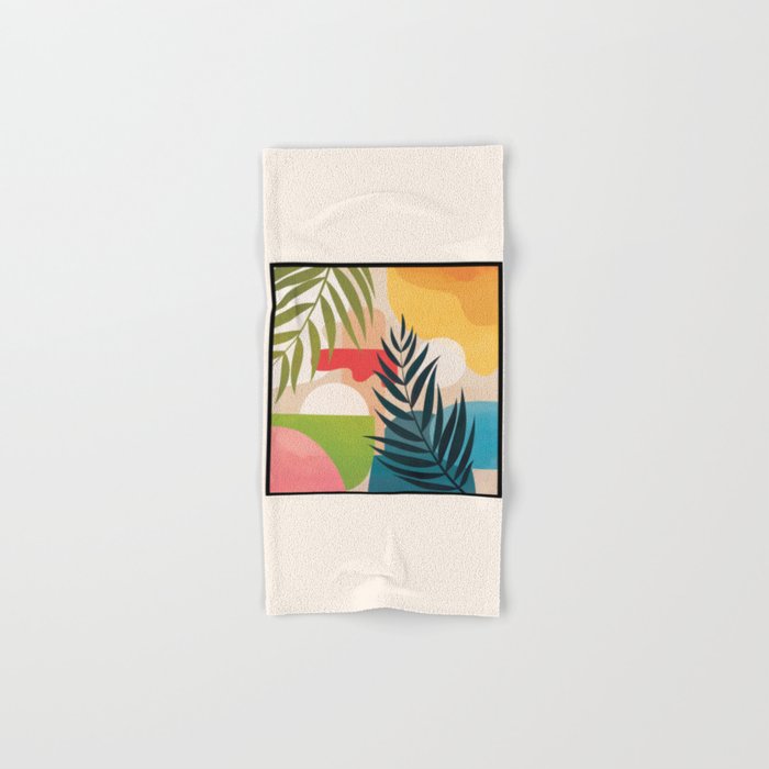 Sunrise Garden 1  Bath Towel Gallery Image 1