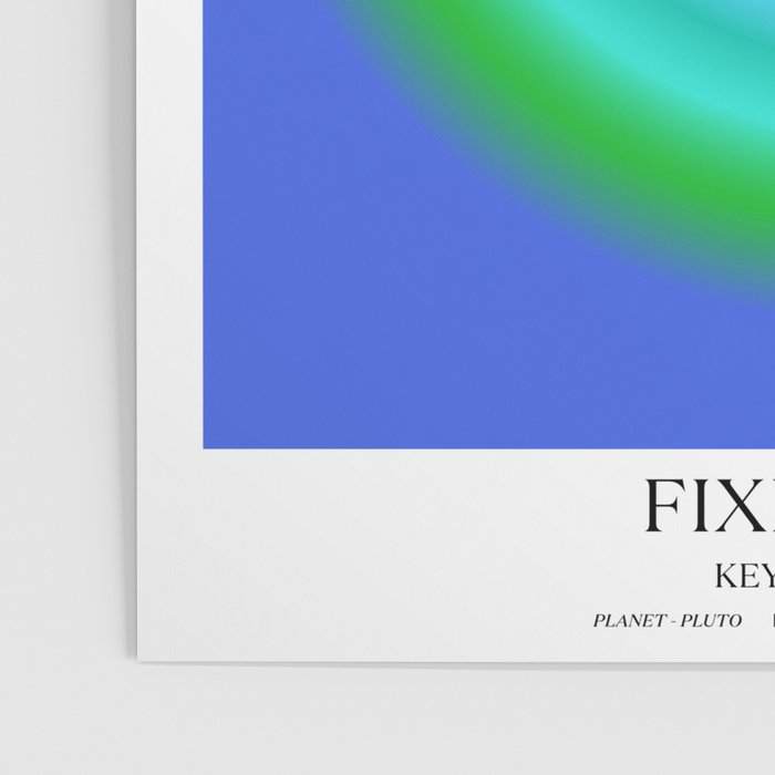 Scorpio Gradient Print Poster Gallery Image 3