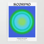 Scorpio Gradient Print Poster Gallery Image 4