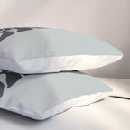 Cat and Plant 81 Pillow Sham Gallery Image 3