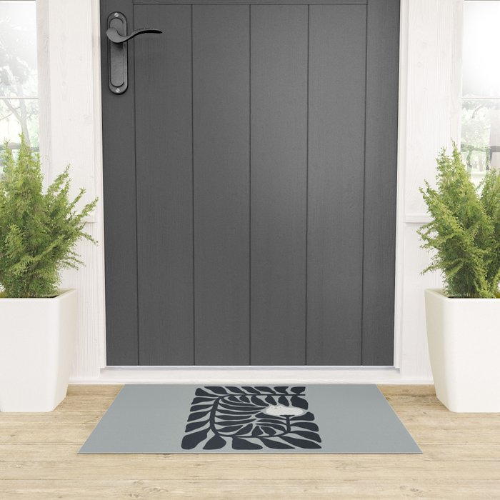 Cat and Plant 81 Welcome Mat Gallery Image 3
