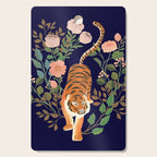 Tiger Floral Garden Cutting Board Gallery Image 1