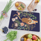Tiger Floral Garden Cutting Board Gallery Image 2