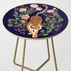 Tiger Floral Garden Side Table Gallery Image 2