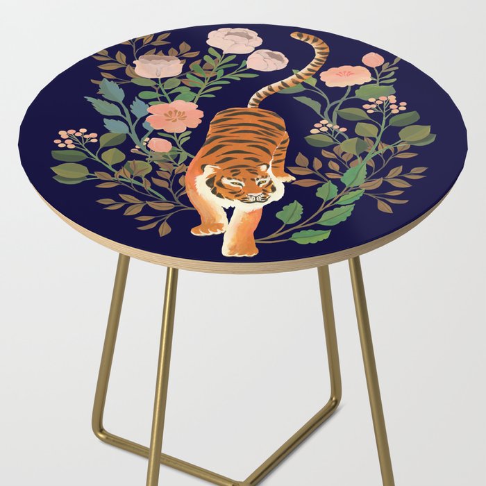 Tiger Floral Garden Side Table Gallery Image 2