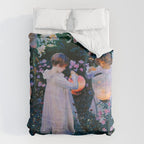 John Singer Sargent Oeillet, Lily, Lily, Rose (1886) Comforter Gallery Image 6