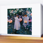 John Singer Sargent Oeillet, Lily, Lily, Rose (1886) Wall Mural Gallery Image 2