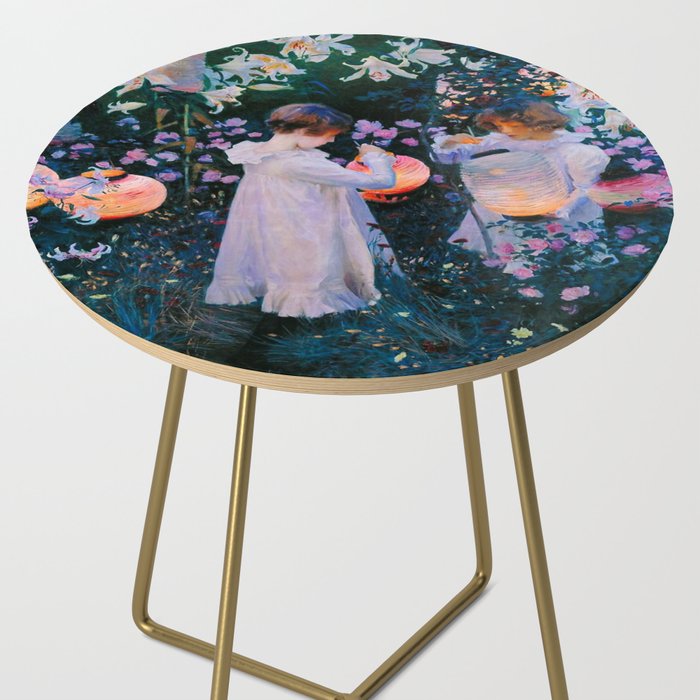 John Singer Sargent Oeillet, Lily, Lily, Rose (1886) Side Table Gallery Image 2