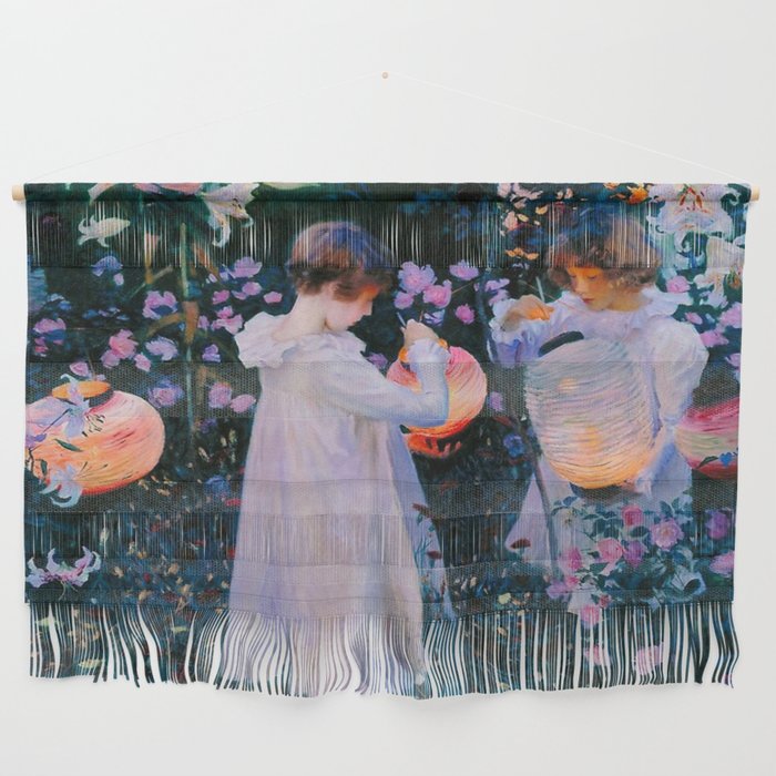 John Singer Sargent Oeillet, Lily, Lily, Rose (1886) Wall Hanging Gallery Image 1