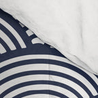 Japanese Waves Navy Comforter Gallery Image 4
