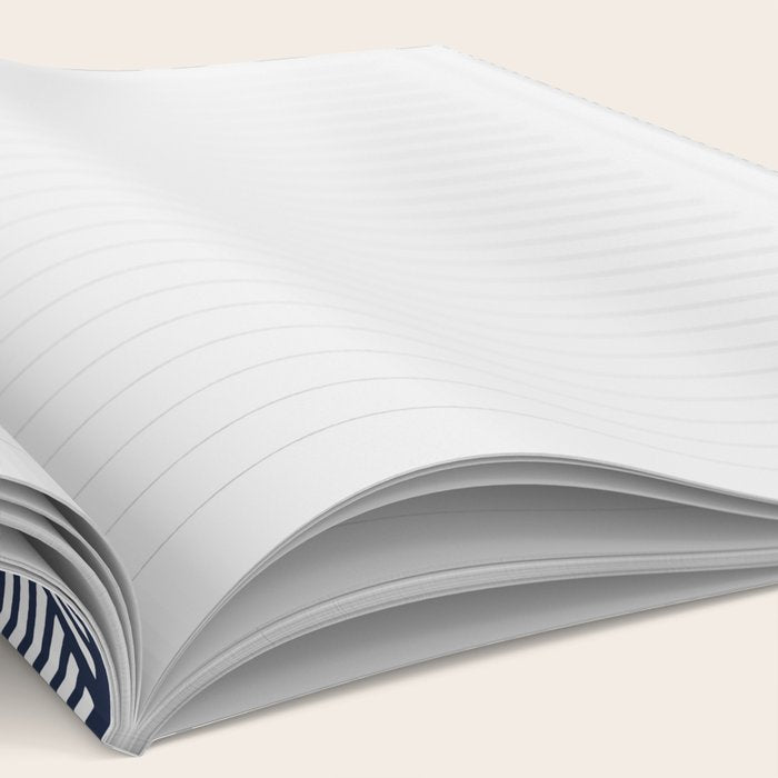 Japanese Waves Navy Notebook Gallery Image 2