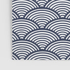 Japanese Waves Navy Poster Gallery Image 3