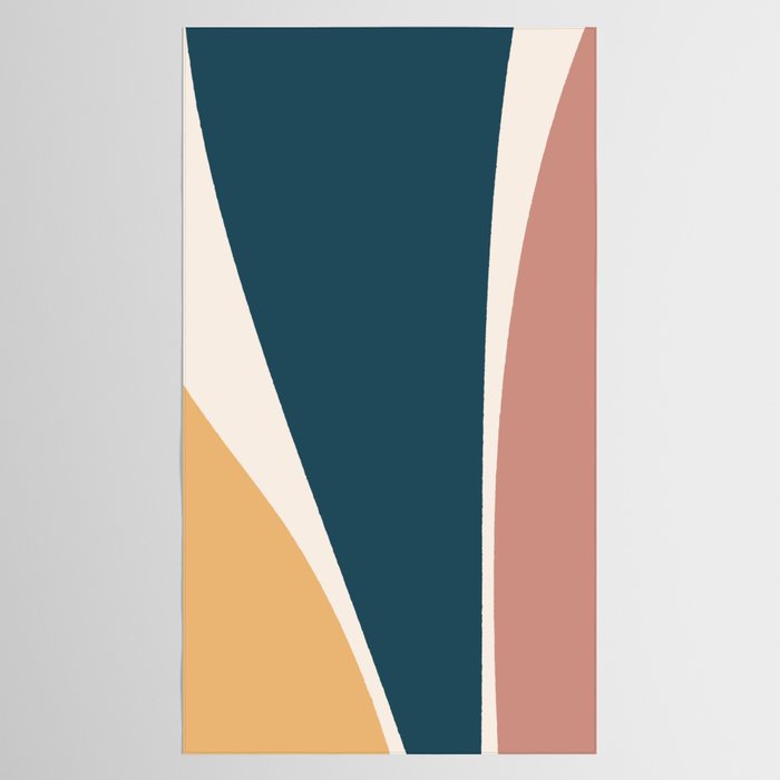 Minimalist Plant Abstract LXVI Tablecloth Gallery Image 2