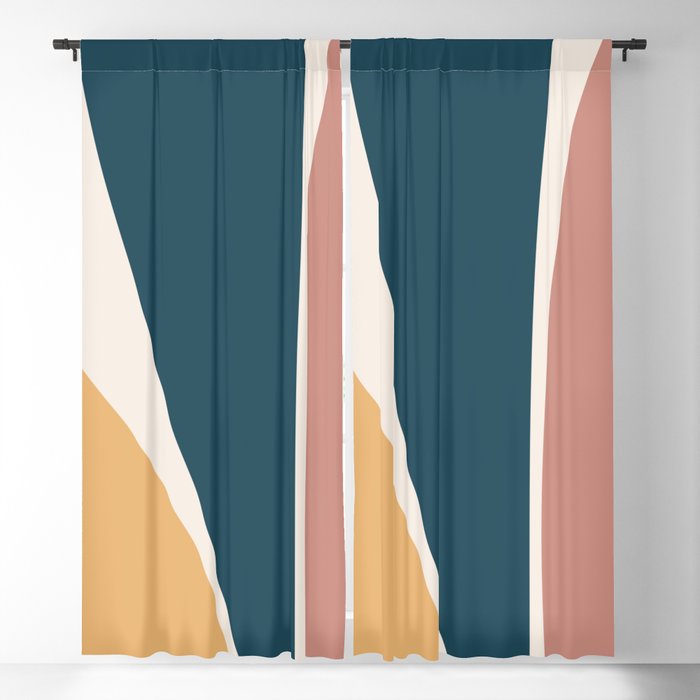 Minimalist Plant Abstract LXVI Window Curtain Gallery Image 5