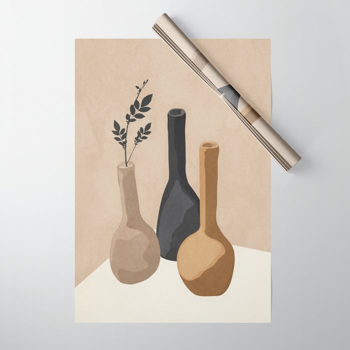 Vase Decoration VIII Wrapping Paper Gallery Image 1