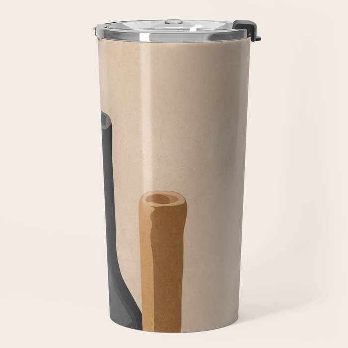 Vase Decoration VIII Travel Mug Gallery Image 2