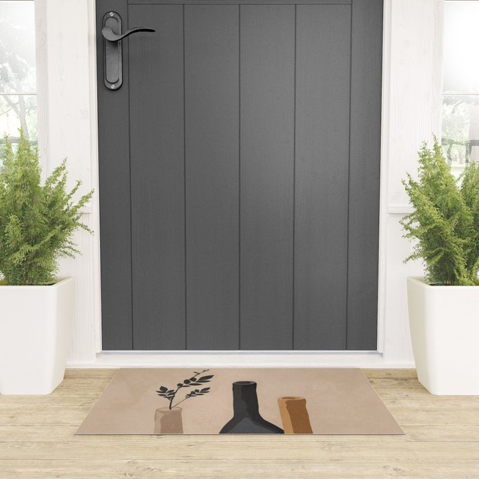 Vase Decoration VIII Welcome Mat Gallery Image 3