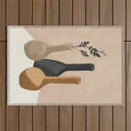 Vase Decoration VIII Outdoor Rug Gallery Image 1