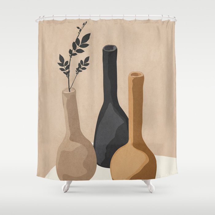 Vase Decoration VIII Shower Curtain Gallery Image 1