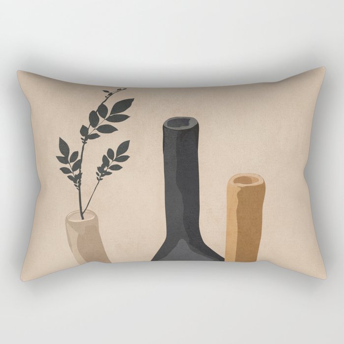 Vase Decoration VIII Rectangular Pillow Gallery Image 2