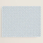 Check II - Baby Blue â Checkerboard Print Jigsaw Puzzle Gallery Image 1