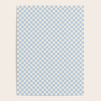Check II - Baby Blue â Checkerboard Print Poster Gallery Image 4