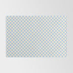 Check II - Baby Blue â Checkerboard Print Rug Gallery Image 2