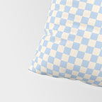 Check II - Baby Blue â Checkerboard Print Pillow Sham Gallery Image 4