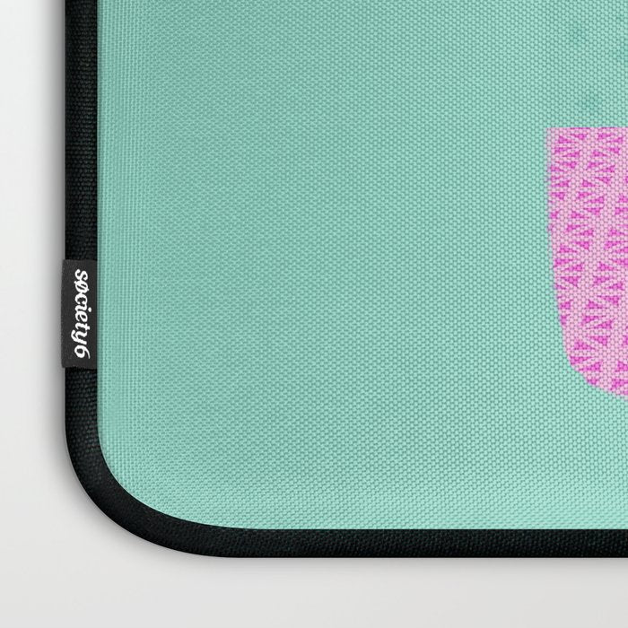 Retro Bubblegum Bliss Laptop Sleeve Gallery Image 3