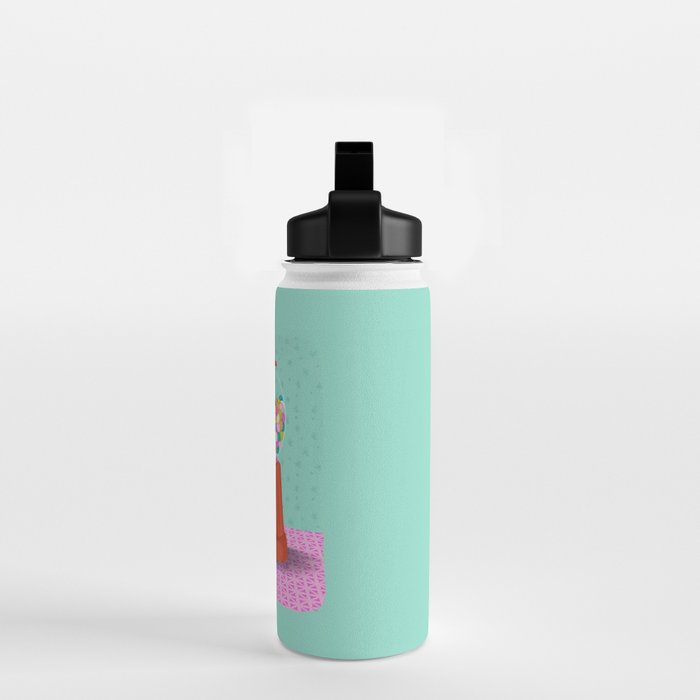Retro Bubblegum Bliss Water Bottle Gallery Image 2