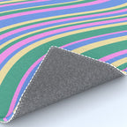 Wavy Stripes XV - 90s Pastel Rug Gallery Image 4