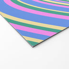 Wavy Stripes XV - 90s Pastel Welcome Mat Gallery Image 2