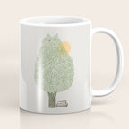 Cat and Plant 61: Cat Tree Coffee Mug Gallery Image 1