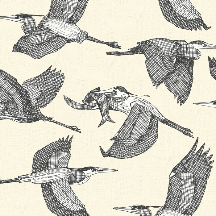 great blue herons pearl Coffee Mug Gallery Image 2