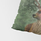 Deers in the Forest Pillow Sham Gallery Image 4