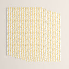 Buttercup Yellow Flower Blossoms on Butter Yellow Streaky Stripes Wrapping Paper Gallery Image 3