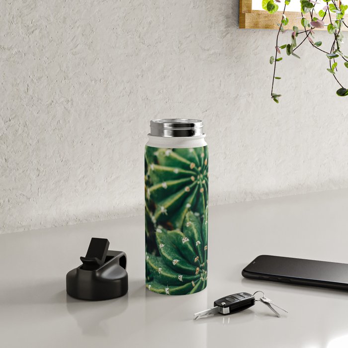 Cactus Study 2 Water Bottle Gallery Image 4