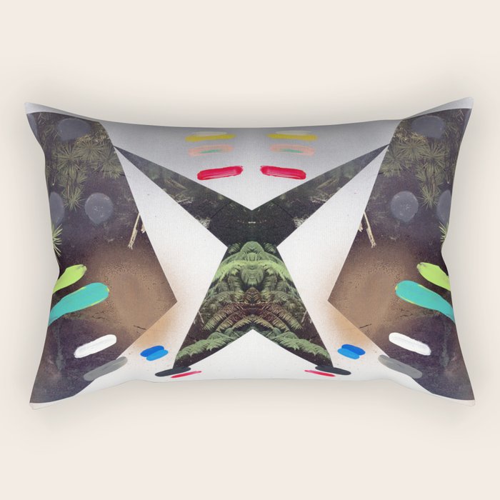 Composition 758 Rectangular Pillow Gallery Image 1