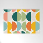 Mid Century Modern Geometry 4 Welcome Mat Gallery Image 1