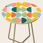 Mid Century Modern Geometry 4 Side Table Gallery Image 2