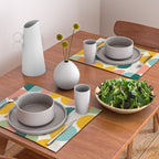 Mid Century Modern Geometry 4 Placemat Gallery Image 2