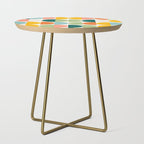 Mid Century Modern Geometry 4 Side Table Gallery Image 1