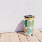 Mid Century Modern Geometry 4 Travel Mug Gallery Image 4
