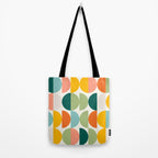 Mid Century Modern Geometry 4 Tote Bag Gallery Image 2