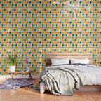 Mid Century Modern Geometry 4 Wallpaper Gallery Image 3