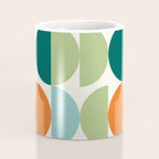 Mid Century Modern Geometry 4 Coffee Mug Gallery Image 4