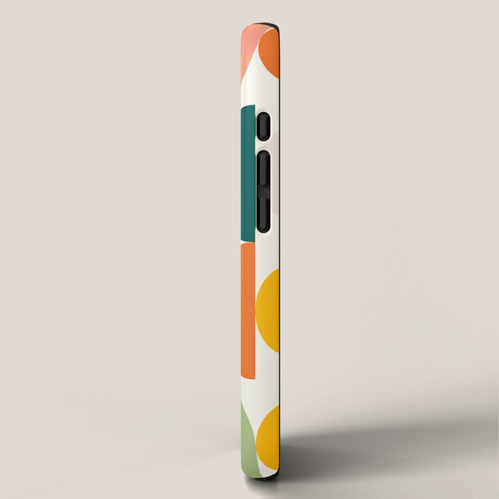 Mid Century Modern Geometry 4 iPhone Case Gallery Image 2